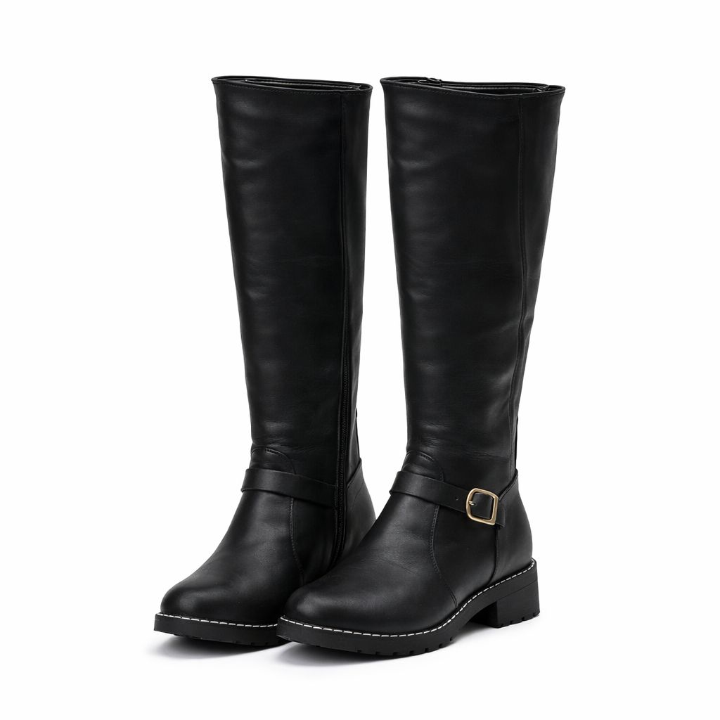 LISA |ELEGANTE DAMENSTIEFEL MIT NIEDRIGEM ABSATZ