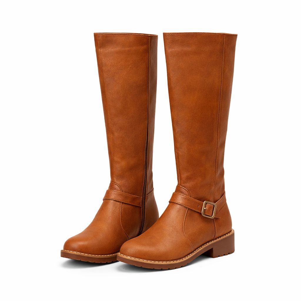 LISA |ELEGANTE DAMENSTIEFEL MIT NIEDRIGEM ABSATZ