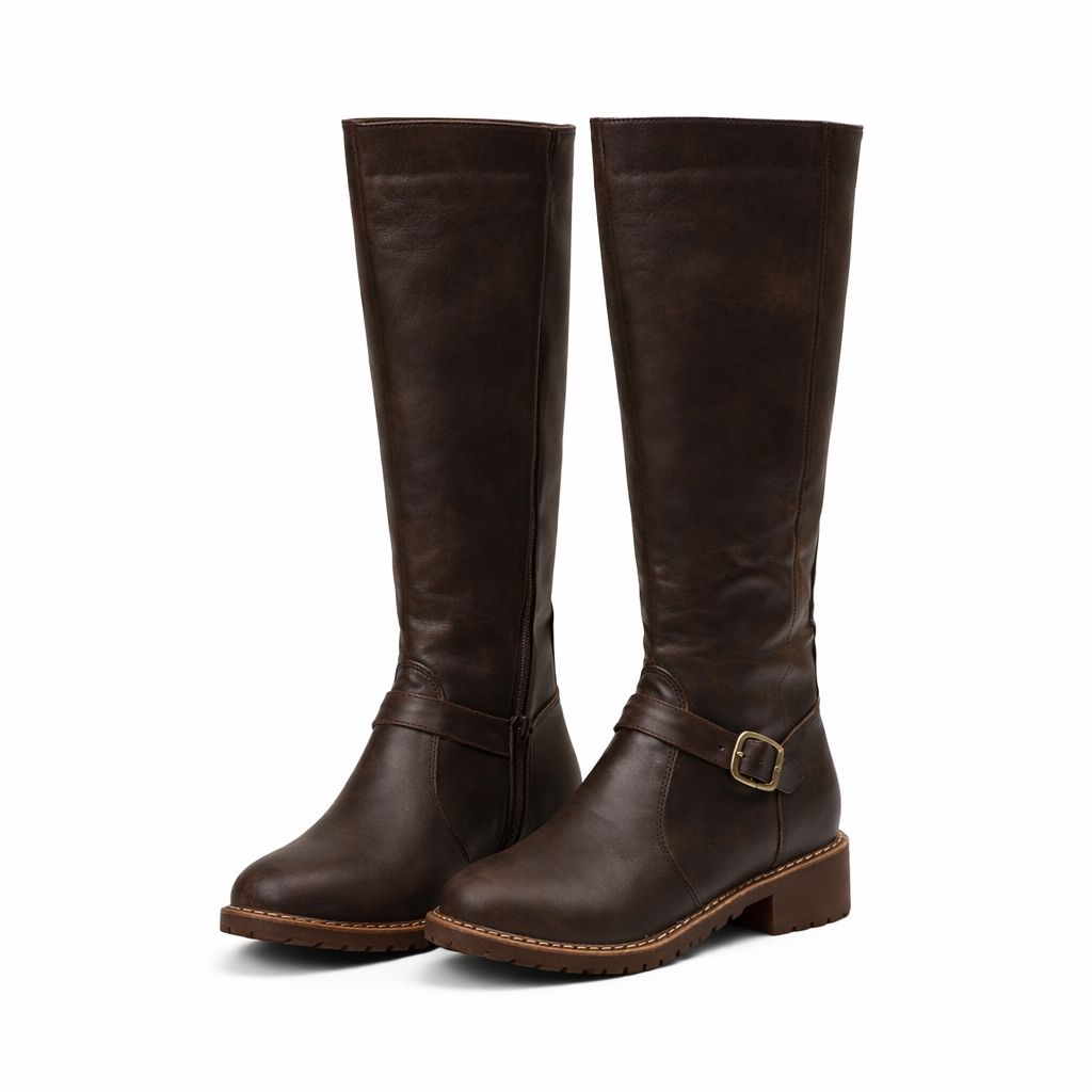 LISA |ELEGANTE DAMENSTIEFEL MIT NIEDRIGEM ABSATZ